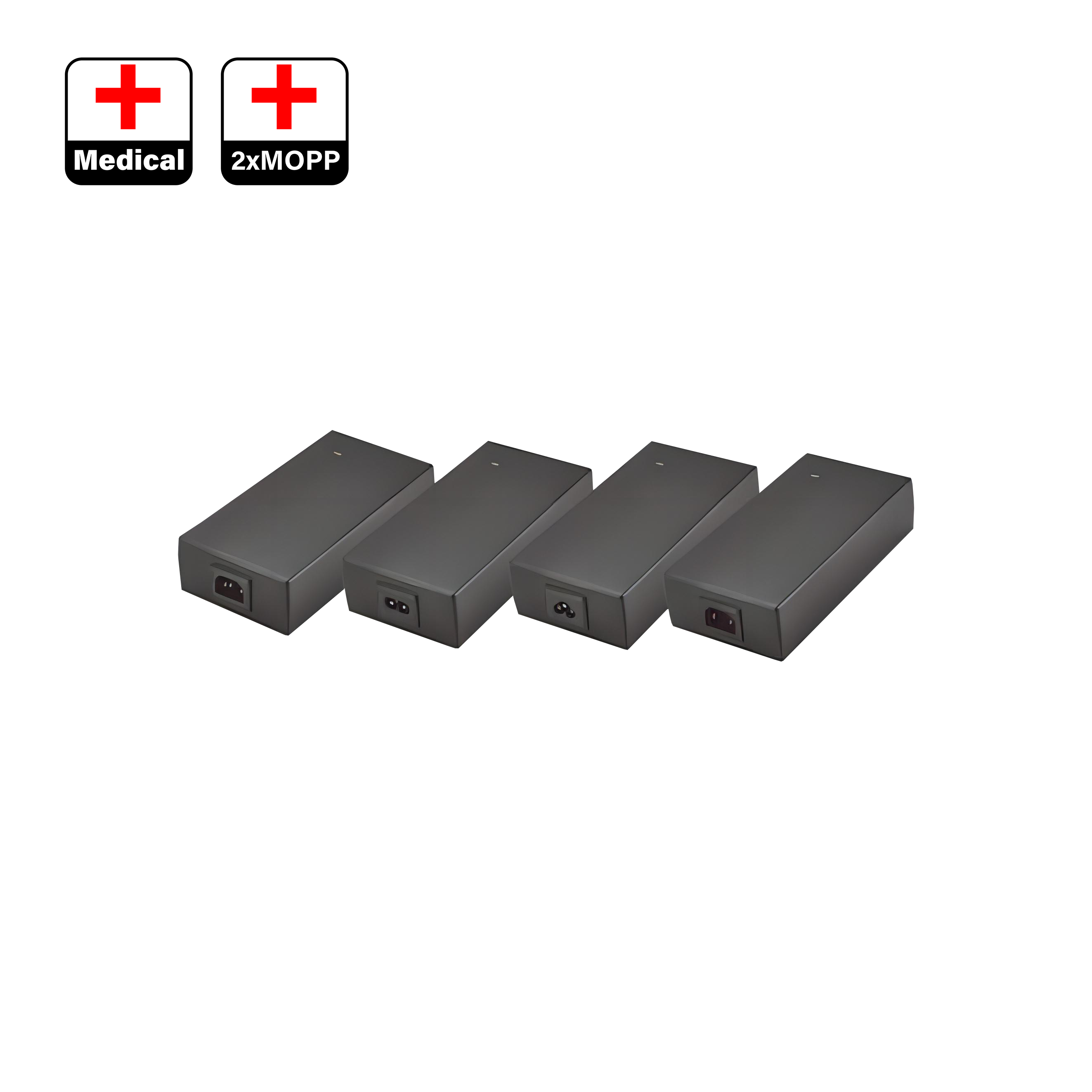 Fuente de alimentación AC-DC médica de escritorio de 310 W 