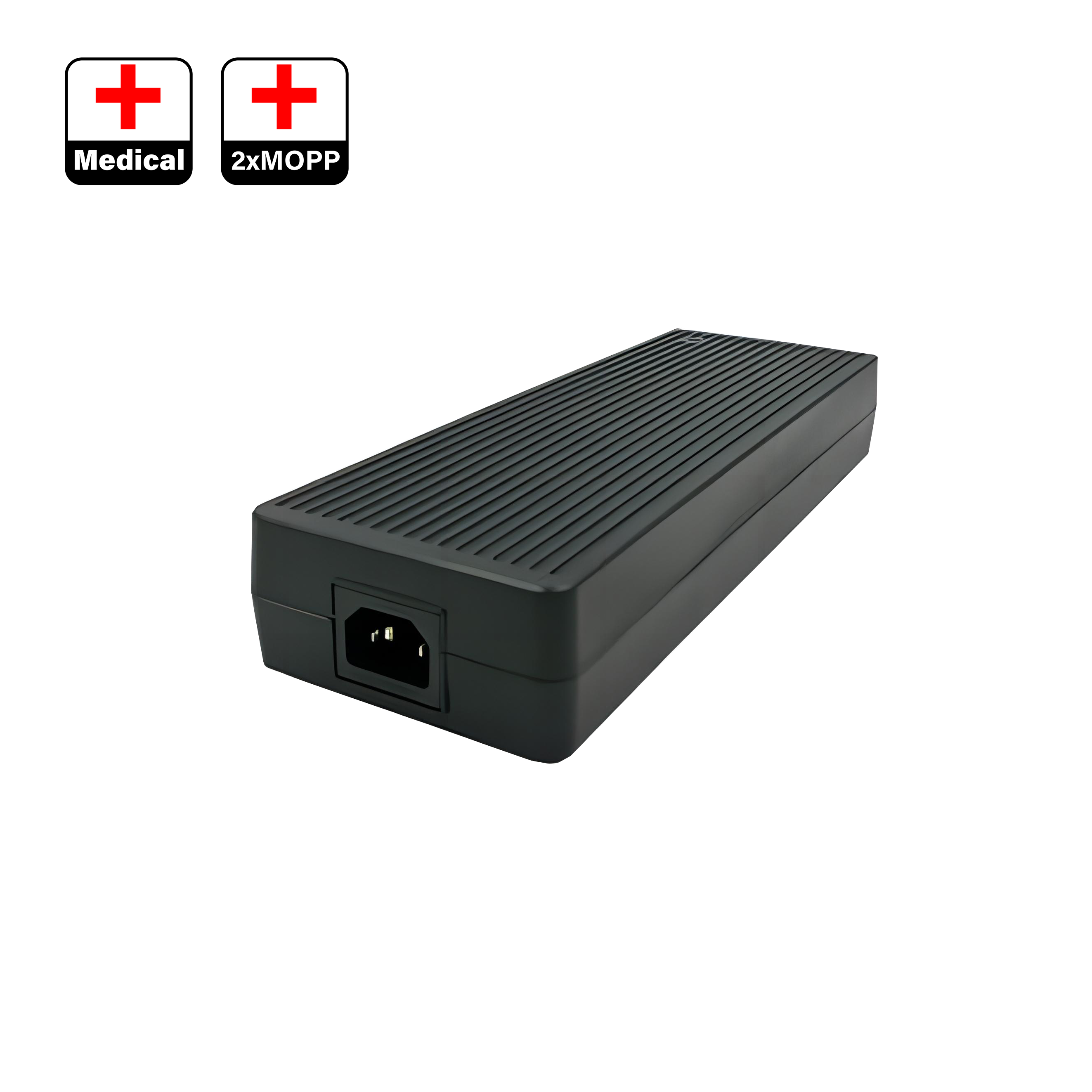 Fuente de alimentación médica AC-DC GaN de escritorio de 550 W